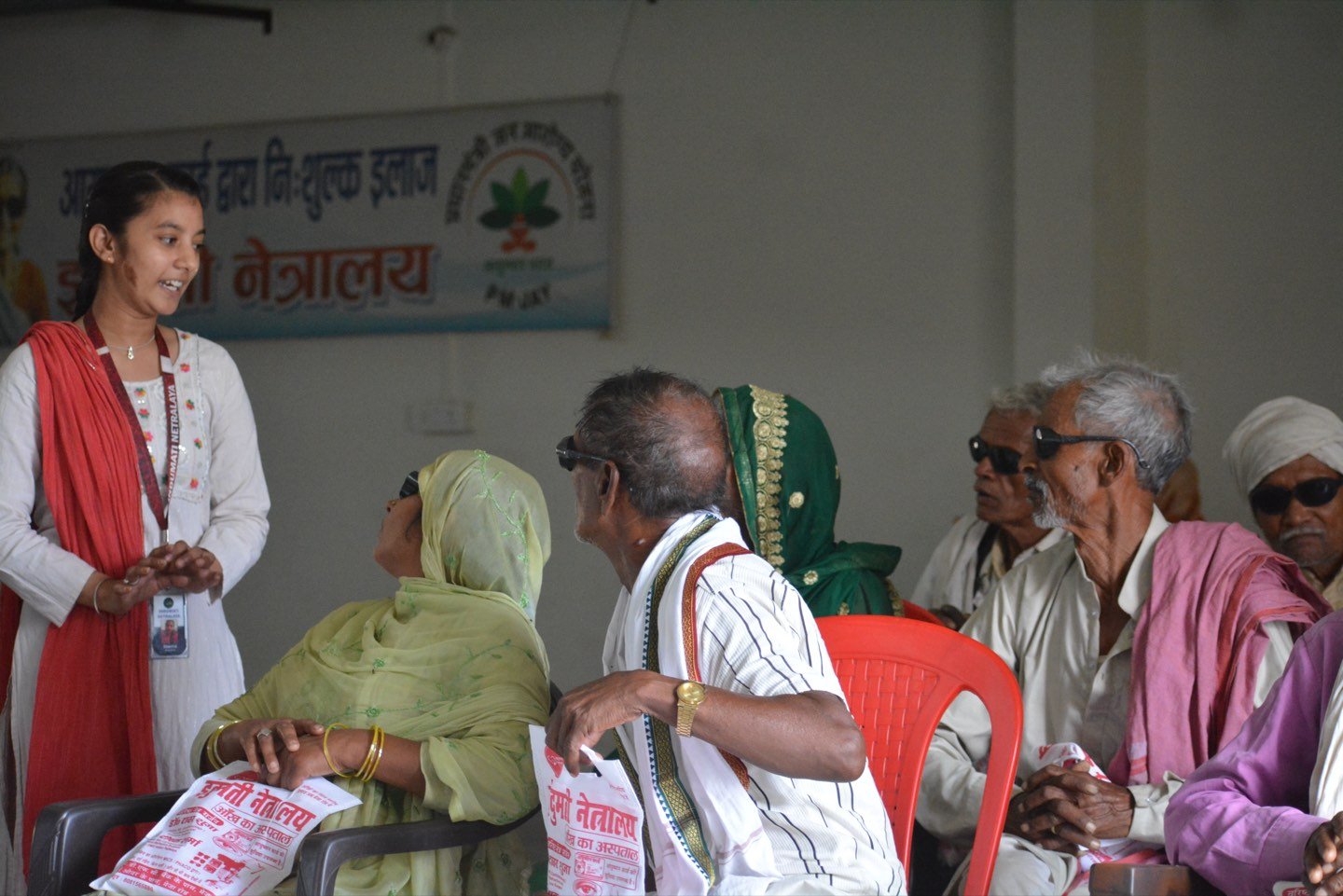 Free eye camp